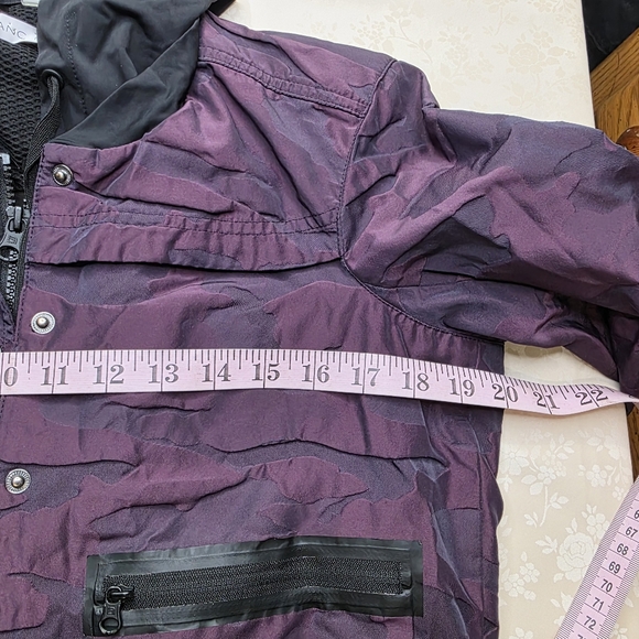 Blanc Noir Violette Camo Bomber Jacket - Purple Multi - XS - Picture 8 of 12